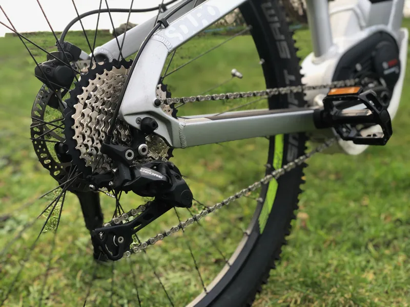 Second Hand Haibike SDURO HardSeven 4 Wms Electric Bike XS 2019 Silver-7